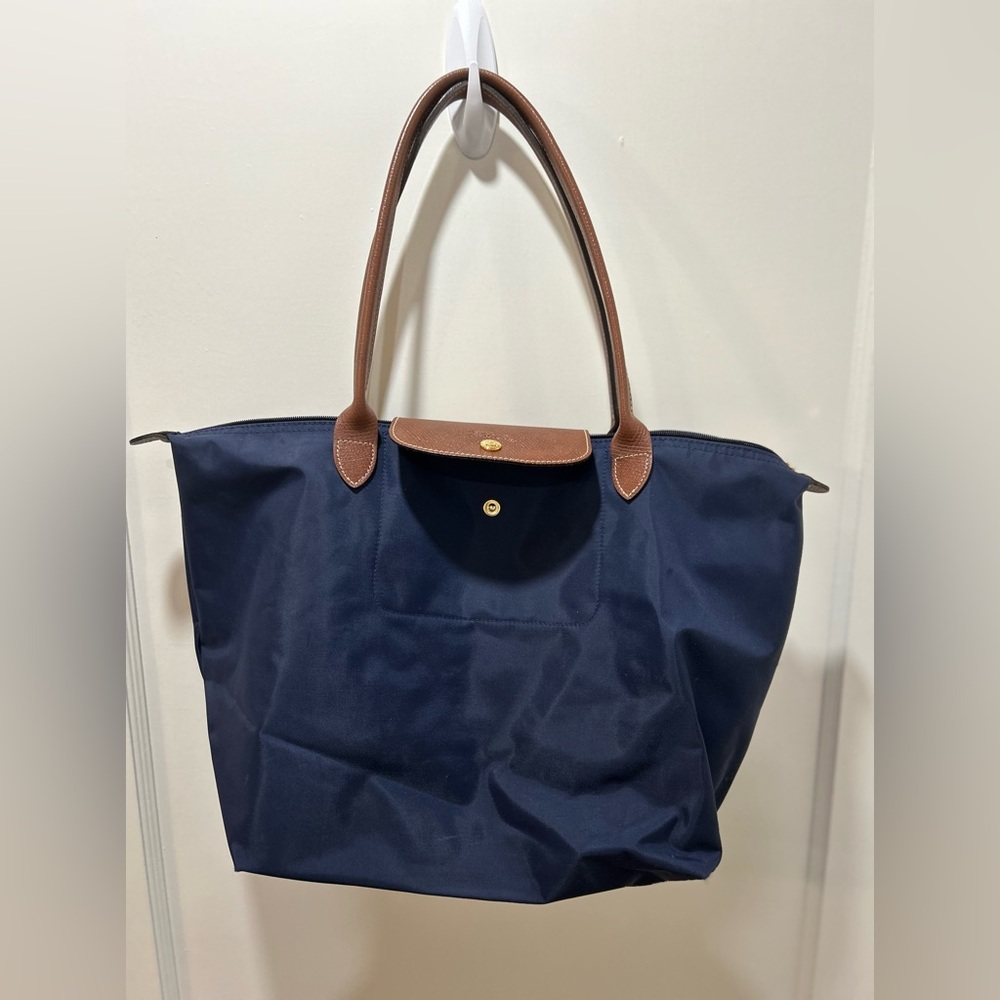 Longchamp Large Navy Tote